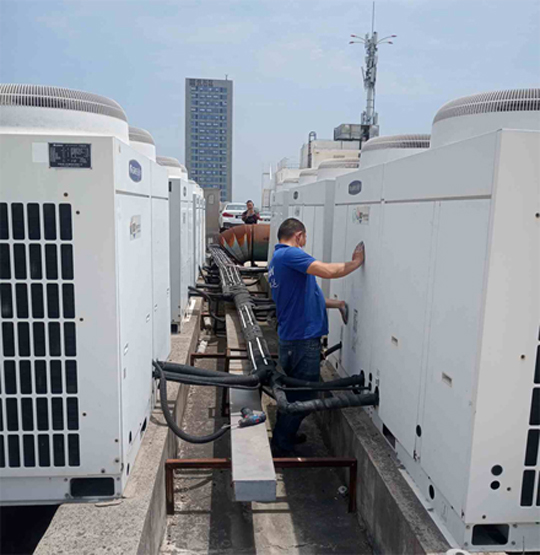 果洛中央空调制热和不制冷系统维修方法